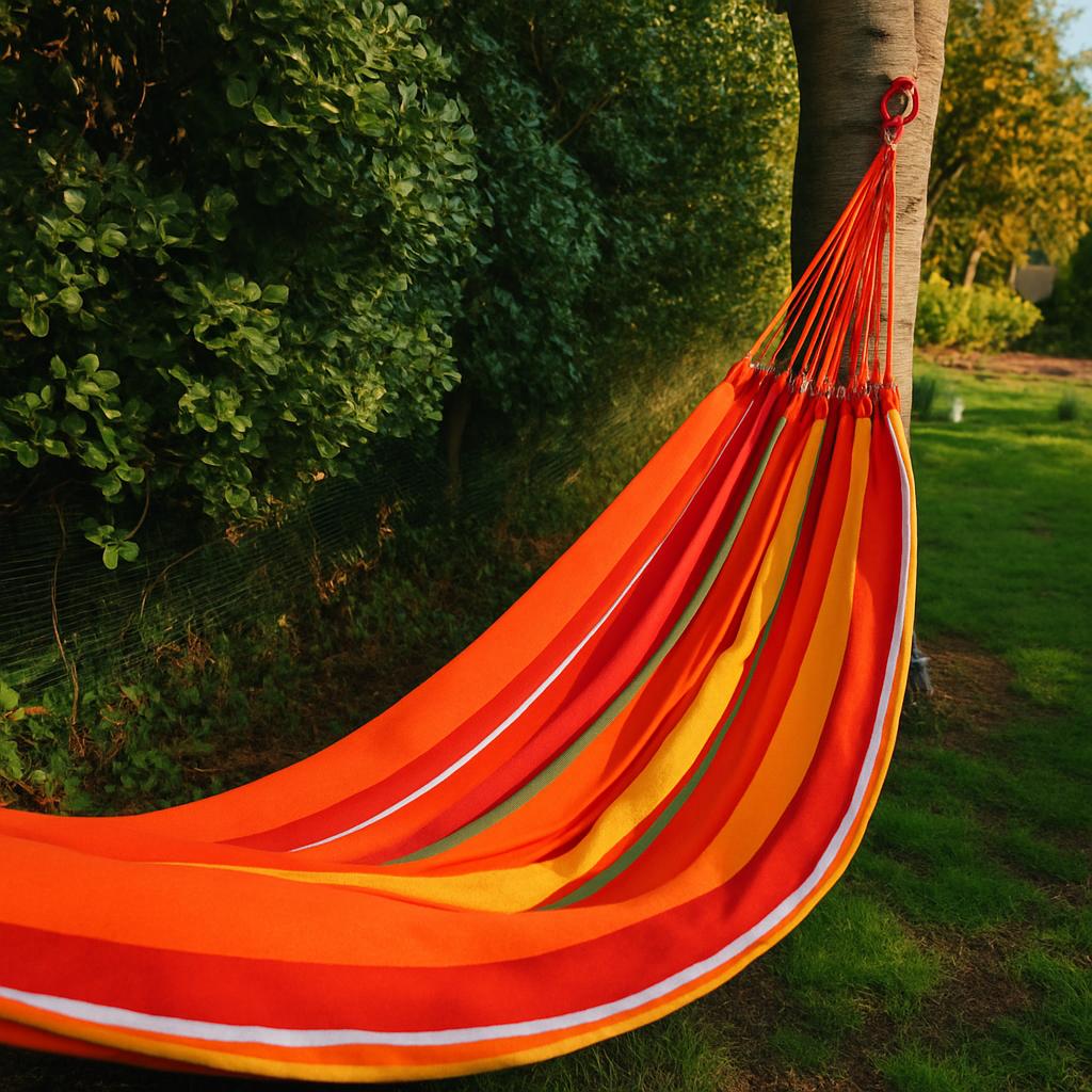 π Iracema Hammock β Special Couple Edition Red/ Orange/ Yellow/ Green