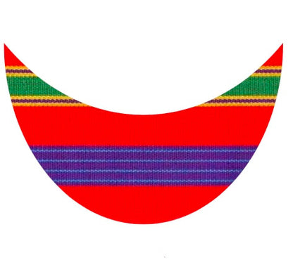 Fantasia Hammock Red with Blue/Green/ Yellow stripes