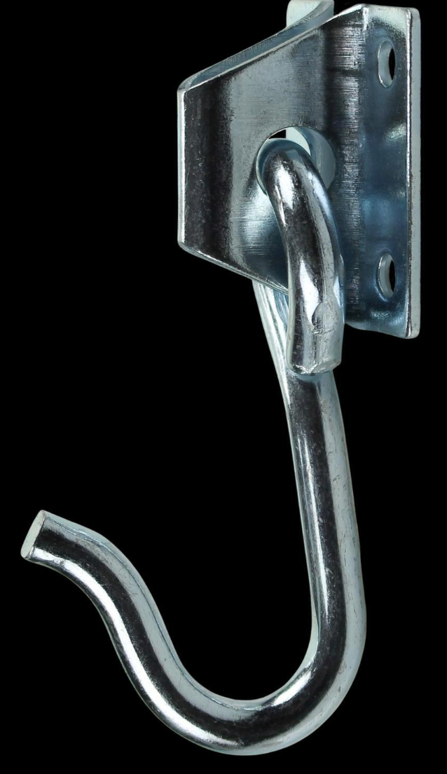 Kit 2 Hammock Hooks Zinc Plated